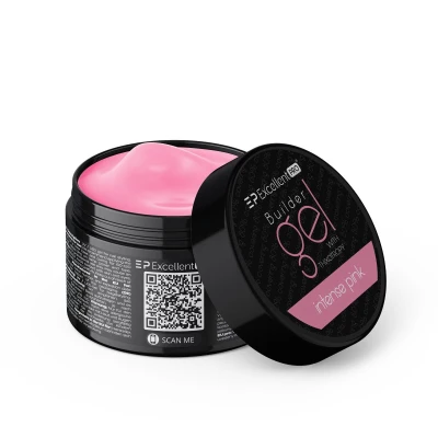 Żel Builder gel with thixotropy Intense Pink 50g Excellent PRO
