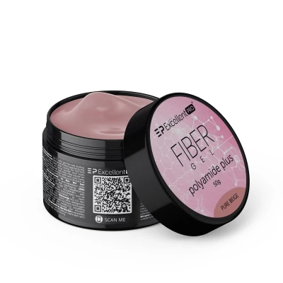 Żel Fiber Gel Polyamide Plus PURE BEIGE 50g Excellent PRO
