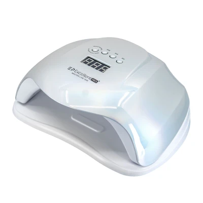 Lampa do paznokci dual led o mocy 54W srebrna Excellent PRO