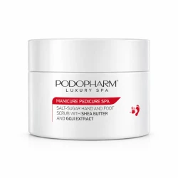 Peeling solno-cukrowy Luxury SPA do dłoni i stóp z masłem shea i goji 300g Podopharm