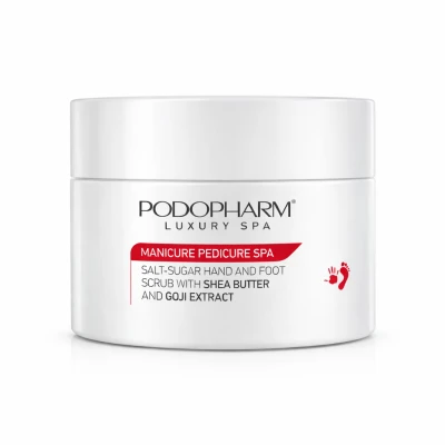Peeling solno-cukrowy Luxury SPA do dłoni i stóp z masłem shea i goji 300g Podopharm