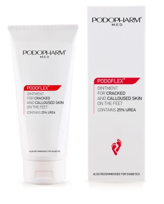 Maść do popękanej i zrogowaciałej skóry stóp (25% mocznika) 100ml Podopharm
