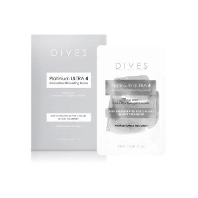 Maska Hydrożelowa Kolagenowa Platinium Ultra 4 Mask DIVES MED