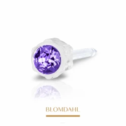 Kolczyk Violet 4 mm BLOMDAHL