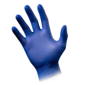 Rękawice nitrylowe niebieskie S 100 sztuk Pura Comfort Cobalt AMPri