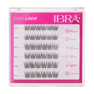 Kępki rzęs Easy Look samoprzylepne IBRA Makeup