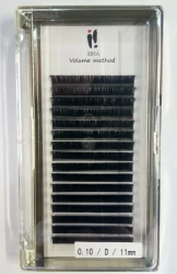 Rzęsy volume method 0,10 D 11mm Ibra Makeup