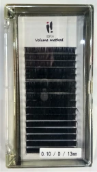 Rzęsy volume method 0,10 D 13mm Ibra Makeup