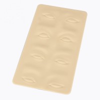 Oczy 3D - imitacja skóry do ćwiczeń - makijaż permanentny