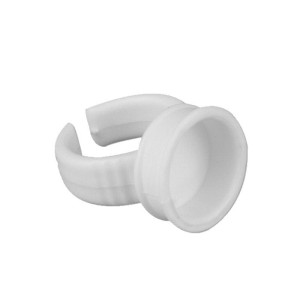 Jednorazowy pierścionek na barwnik plastikowy M 10 szt.