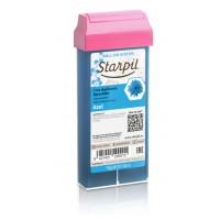 Wosk w aplikatorze z rolką Azulenowy 110g Starpil