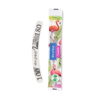 Pilnik do paznokci banan - biały 100/180 Aba