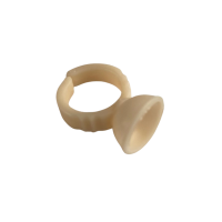 Jednorazowy pierścionek na barwnik silikonowy S 100 szt.