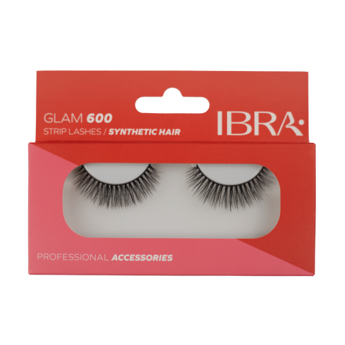 Rzęsy na pasku GLAM 600 IBRA Makeup