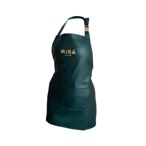 Fartuch kosmetyczny zielony MINA