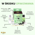 Henna pudrowa do brwi i rzęs kapsułki Black MINA