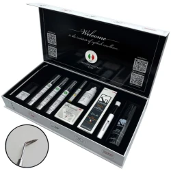 Lash Lift White Zestaw do laminowania i koloryzacji rzęs z sondą Kalentin