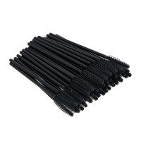 Silikonowe szczoteczki do rzęs IBRA Makeup 50 szt