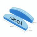 Polerka do paznokci mini buffer 180/240 półksiężyc Aruba