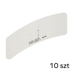 Pilnik do paznokci banan - biały 100/180 - pakiet 10szt Aruba