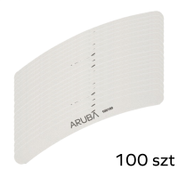 Pilnik do paznokci banan - biały 100/180 - pakiet 100szt Aruba