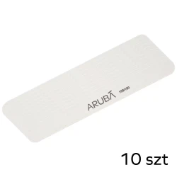 Pilnik do paznokci prosty - biały 100/180 - pakiet 10szt Aruba