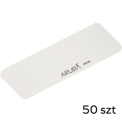 Pilnik do paznokci prosty - biały 100/180 - pakiet 50szt  Aruba