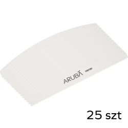 Pilnik do paznokci półksiężyc- biały 100/180 - pakiet 25szt Aruba
