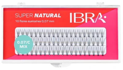 Kępki rzęs "super natural" MIX IBRA Makeup