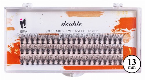 Kępki rzęs Double 13mm IBRA Makeup