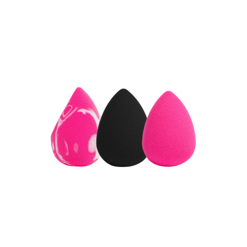 Makeup Blender Sponge zestaw gąbeczek MIX trio Ibra Makeup