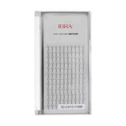 Rzęsy fast volume method 5D 0,07 C 11MM IBRA Makeup