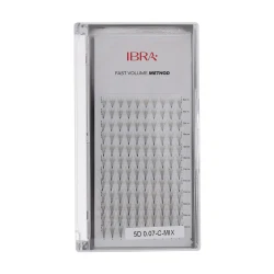 Rzęsy fast volume method 5D 0,07 C MIX IBRA Makeup