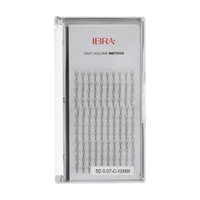 Rzęsy fast volume method 5D 0,07 C 13MM Ibra Makeup
