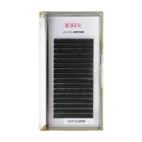 Rzęsy volume method 0,07 D 9MM Ibra Makeup