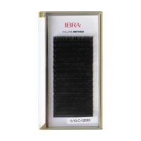 Rzęsy volume method 0,10 C 12MM Ibra Makeup