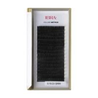 Rzęsy volume method 0,10 D 12mm Ibra Makeup