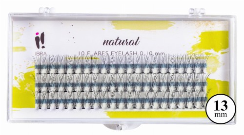 Kępki rzęs Natural 13mm IBRA Makeup