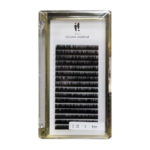 Rzęsy volume method  0,05 C 8MM Ibra Makeup