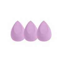 Makeup Blender Sponge zestaw fioletowych gąbeczek trio IBRA Makeup