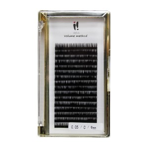 Rzęsy volume method 0,05 C 9MM Ibra Makeup