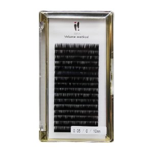 Rzęsy volume method 0,05 C 10MM Ibra Makeup