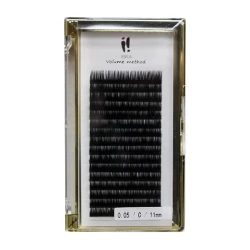 Rzęsy volume method 0,05 C 11MM Ibra Makeup