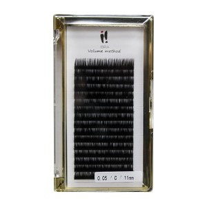 Rzęsy volume method 0,05 C 11MM Ibra Makeup