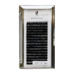 Rzęsy volume method 0,07 C 9MM Ibra Makeup
