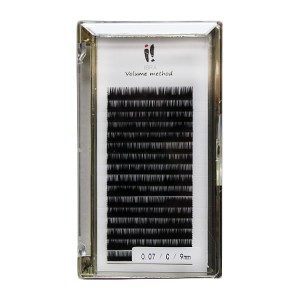 Rzęsy volume method 0,07 C 9MM Ibra Makeup