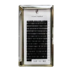 Rzęsy volume method 0,07 C MIX Ibra Makeup