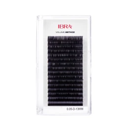 Rzęsy volume method 0,05 D 13MM Ibra Makeup