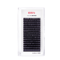 Rzęsy volume method 0,05 D 11MM Ibra Makeup
