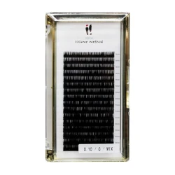 Rzęsy volume method 0,10 C MIX Ibra Makeup